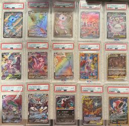 Pokemon Slabs PSA graded