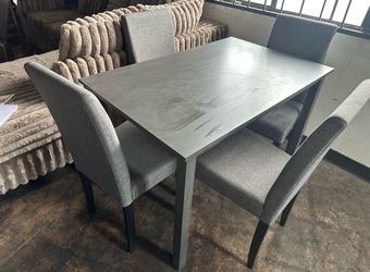 🍽️ 5PC Dining Table Set – ONLY $295! Perfect for Small Spaces ⭐️$0 Down financing available ⭐️