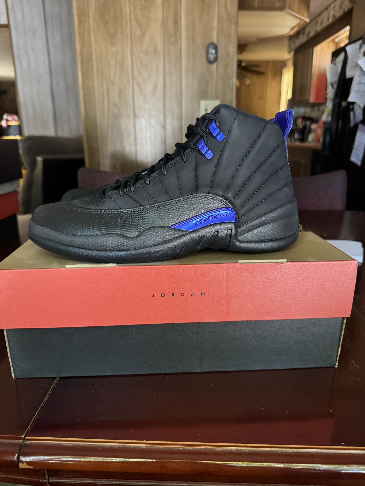 COPY - Retro Jordan’s 12 “Dark Concord” Men Size 8 2020 Jordan 12 Retro (GS) - Dark Concord - US Size 6Y USED main image 3