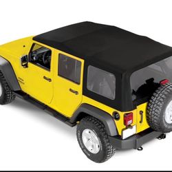 Premium Soft Top - Jeep Wrangler 2007-2018 -  4 Door Unlimited