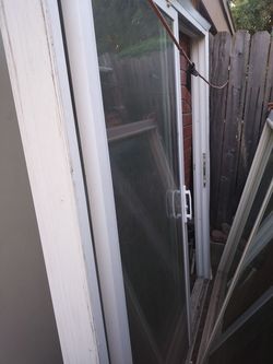 Sliding glass door