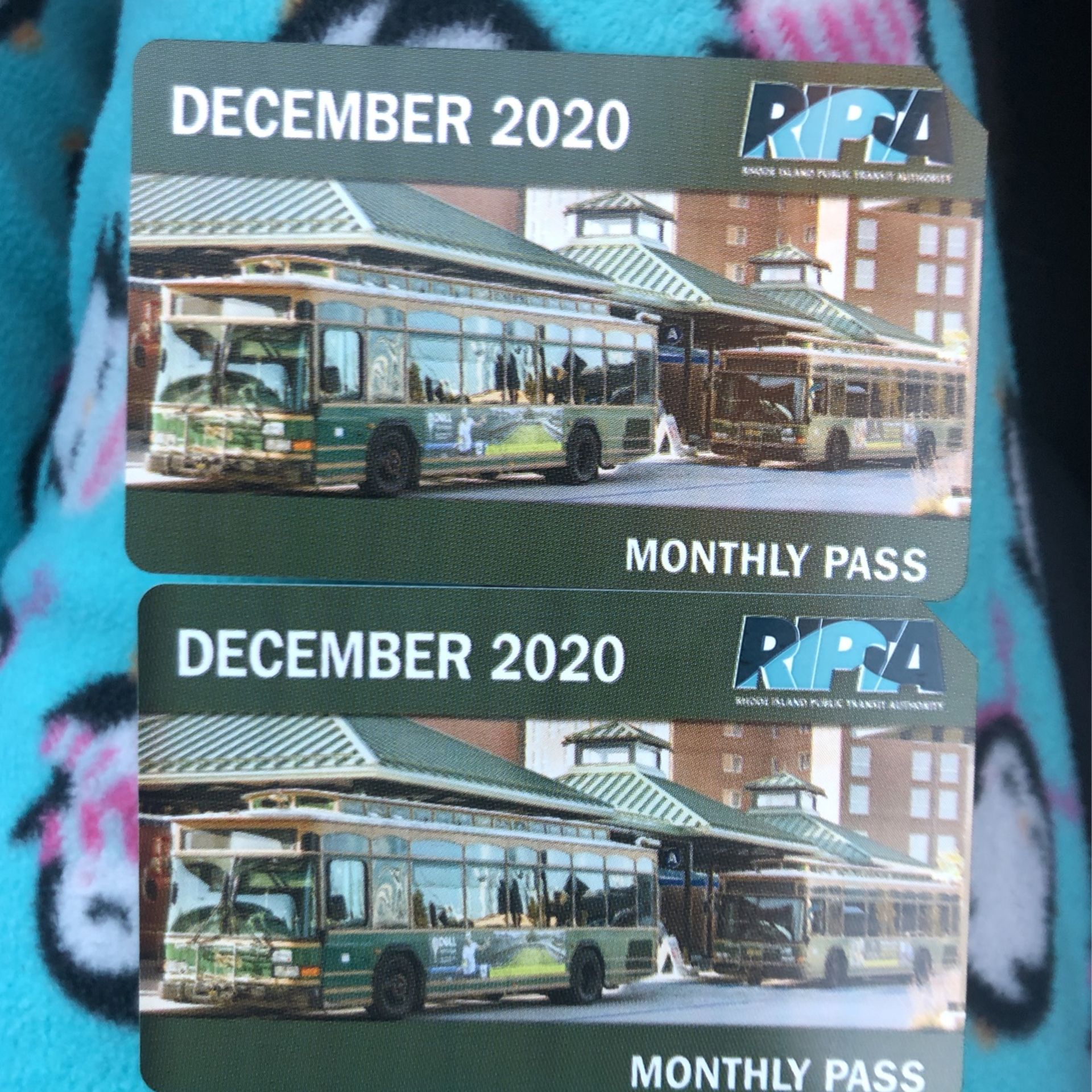 I have 2 bus pass 35 each