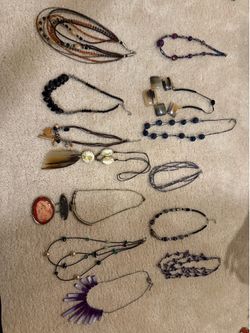 Beaded necklaces