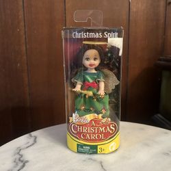 2008 Mattel Barbie Kelly Doll - A Christmas Carol Christmas Spirit Kelly Variety
