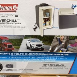 Brand New Coleman Electric Cooler Powerchill