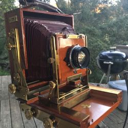 Wisner 4x5 Large Format Camera+3 Lenses+Case+EXTRAS