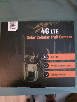 Solar cellular Trail Camera