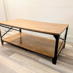 Industrial Style Coffee Table
