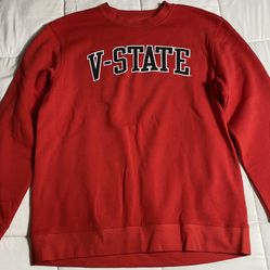 V State Fanatics Large Crew Neck Hoodie 