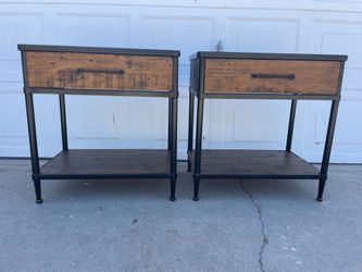 Pottery  barn nightstands