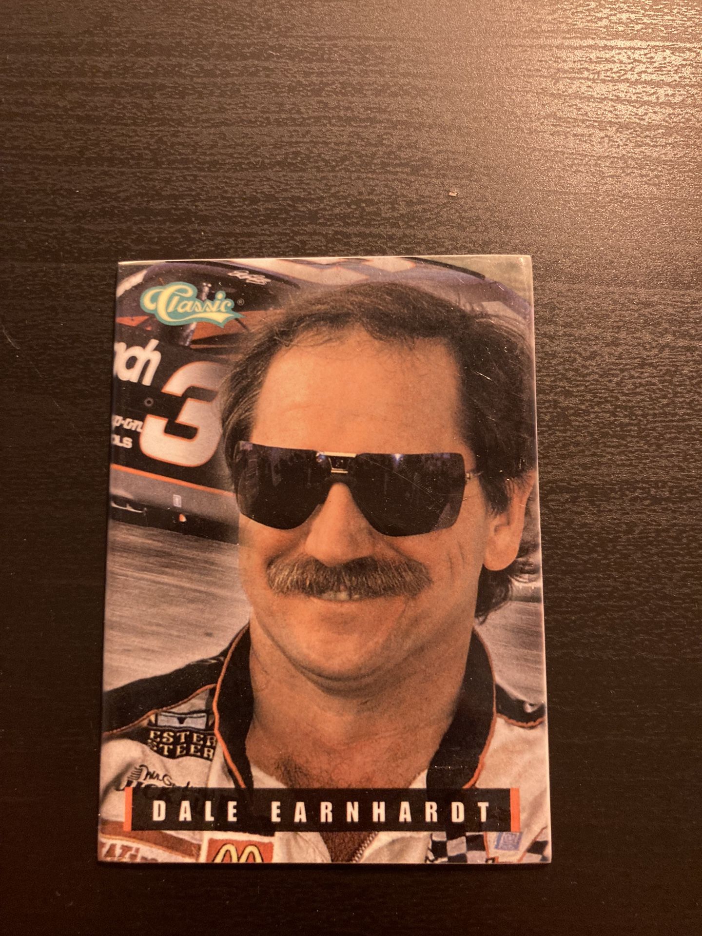 1995 Classic Finish Line Dale Earnhardt Card #89