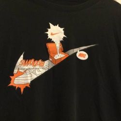Men’s Black Nike Swoosh Shirt - Men’s Medium