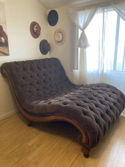 Curved Antique Couch