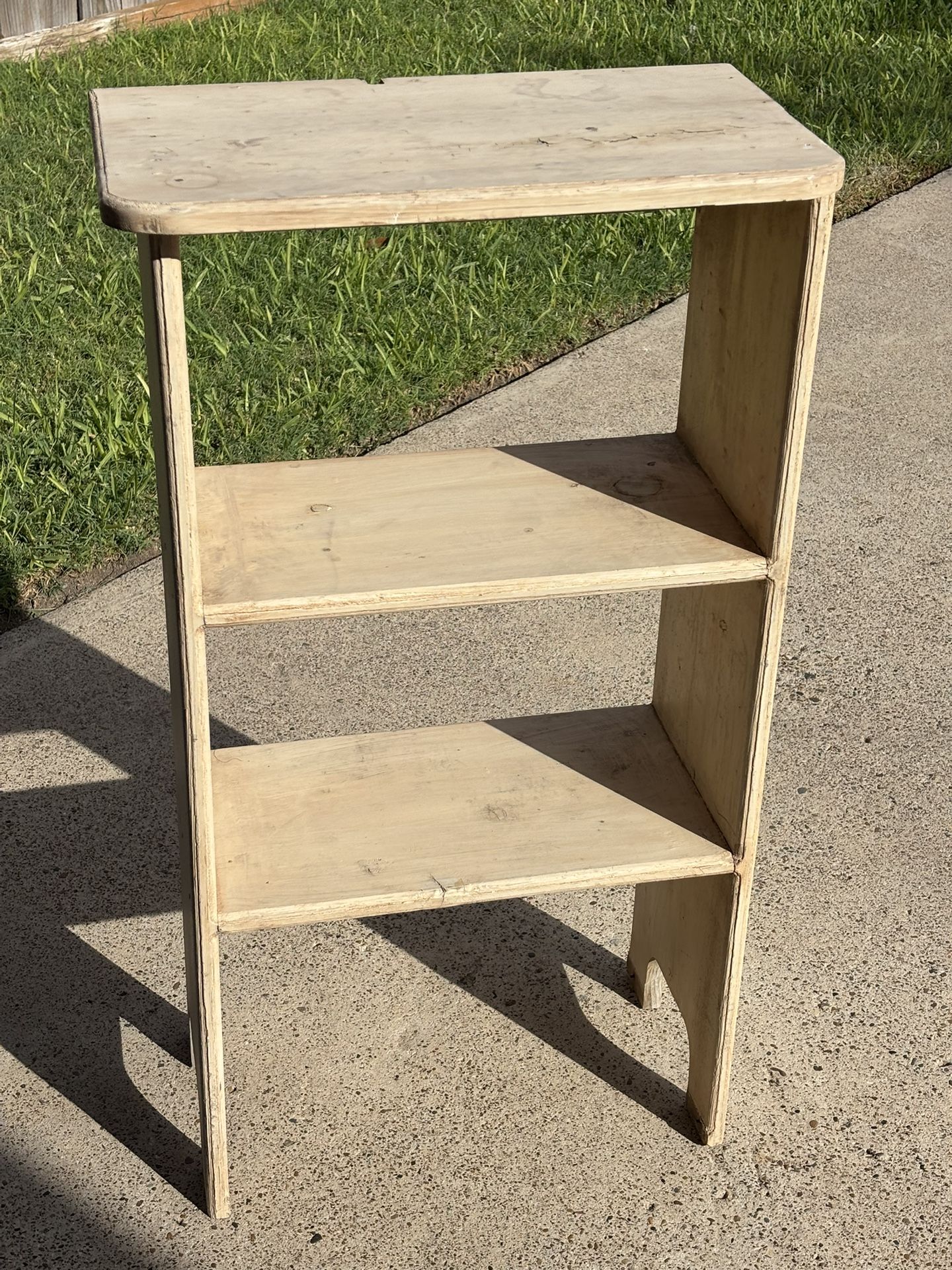11X36 All Wood Antique Shelf