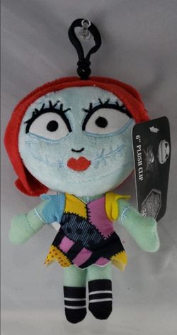 Disney Nightmare Before Christmas Sally 30th Anniversary 6" Plush Clip