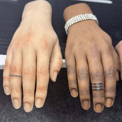 Realistic Silicone Hands and Finger (Nail Techs)