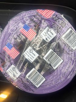 Electrical wire 12/3 rolls of 250ft