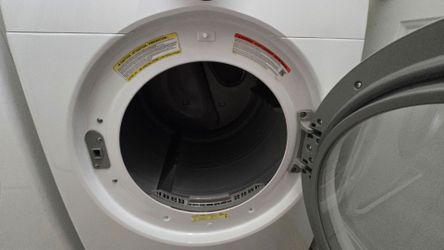 Samsung Front-Load Washer and Matching Electric Dryer Set - White