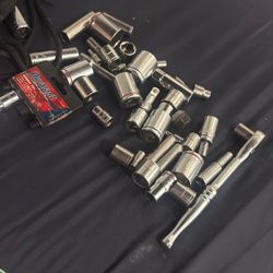 Wrench With Various Size Bolts Over 30 Bolt Sizes!