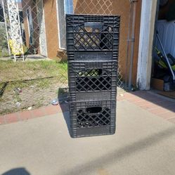 Milk Crates 11"13"19 