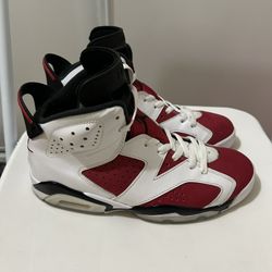 Mens Air Jordan 6’s Carmines 