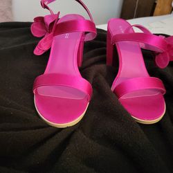 Rampage Pink Sandals Size 10