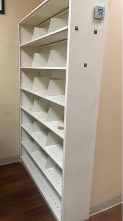 Medical Filing Racks / Chart File Shelving – Commercial Grade – Open to Offers
