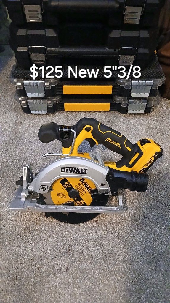 Dewalt 12v Circular Saw with Battery