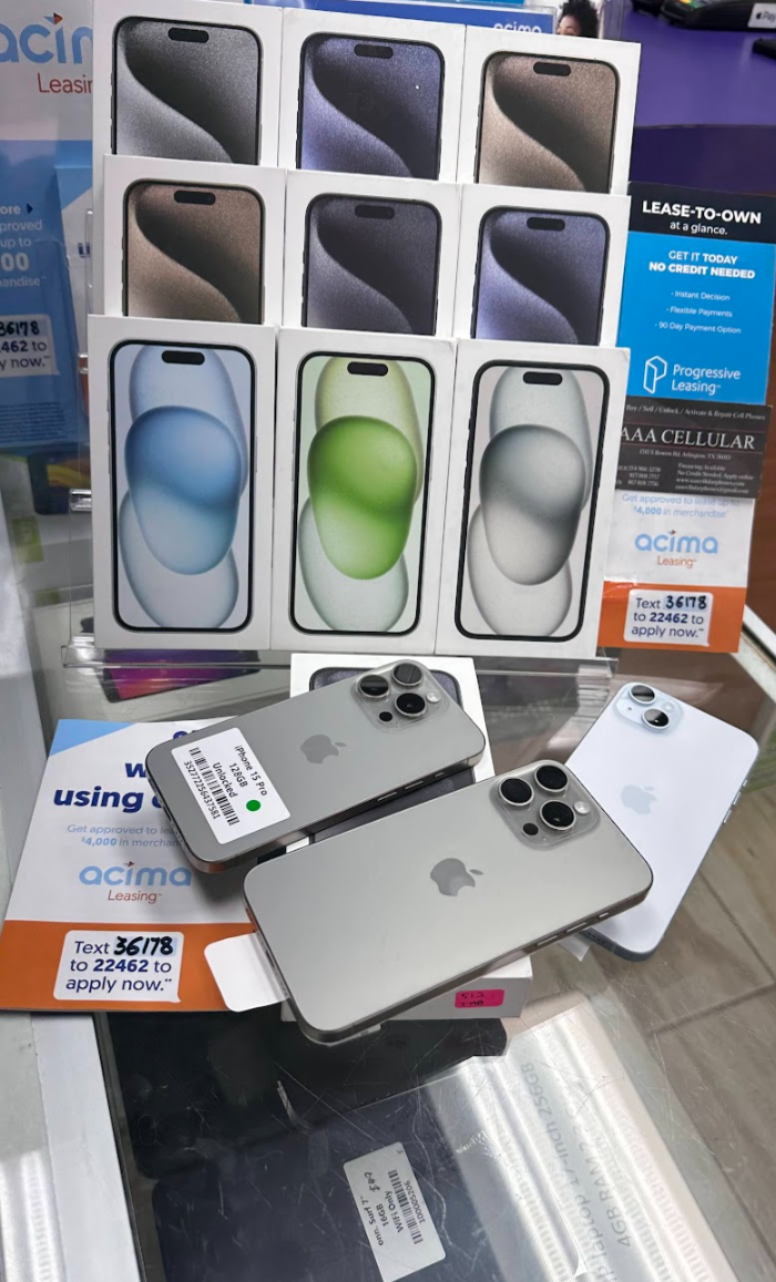 Apple iPhone 15 Pro Max 512GB / 256GB | $50 Down And Take It Home!