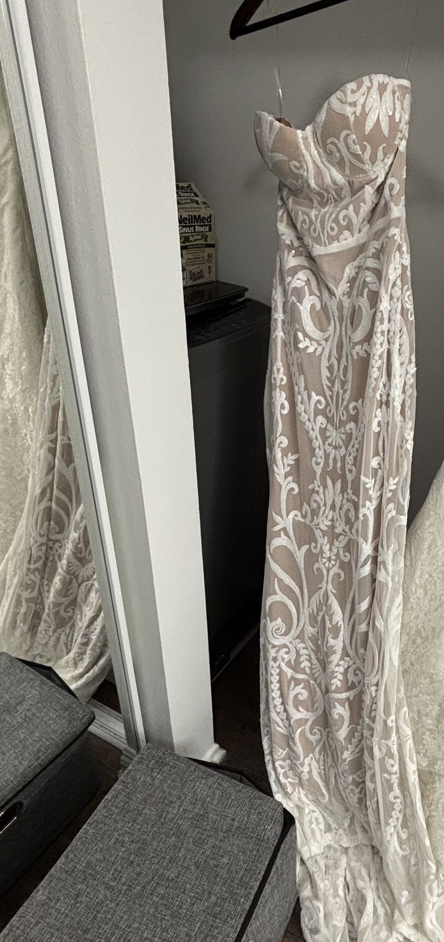 Beautiful Boho Classic Wedding Dress Brand New