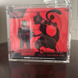 Pokemon Destined Rivals Pokemon Center Elite Trainer Box PC ETB — NEW SEALED