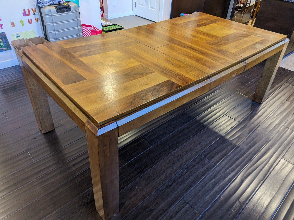 Solid Hardwood Dining Table