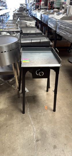 Single Burner Propane Griddle with Stand