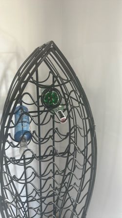 Large Metal Fish 🐟 Wine Rack