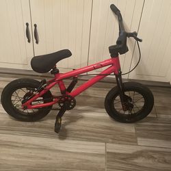 Cult red mini bmx