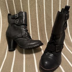 Olsenboye  Black Boots - Size 8 - New, OBO