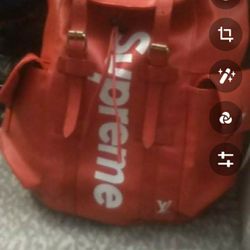 Louis Vuitton × Supreme backpack 