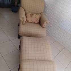 Chair And Ottoman