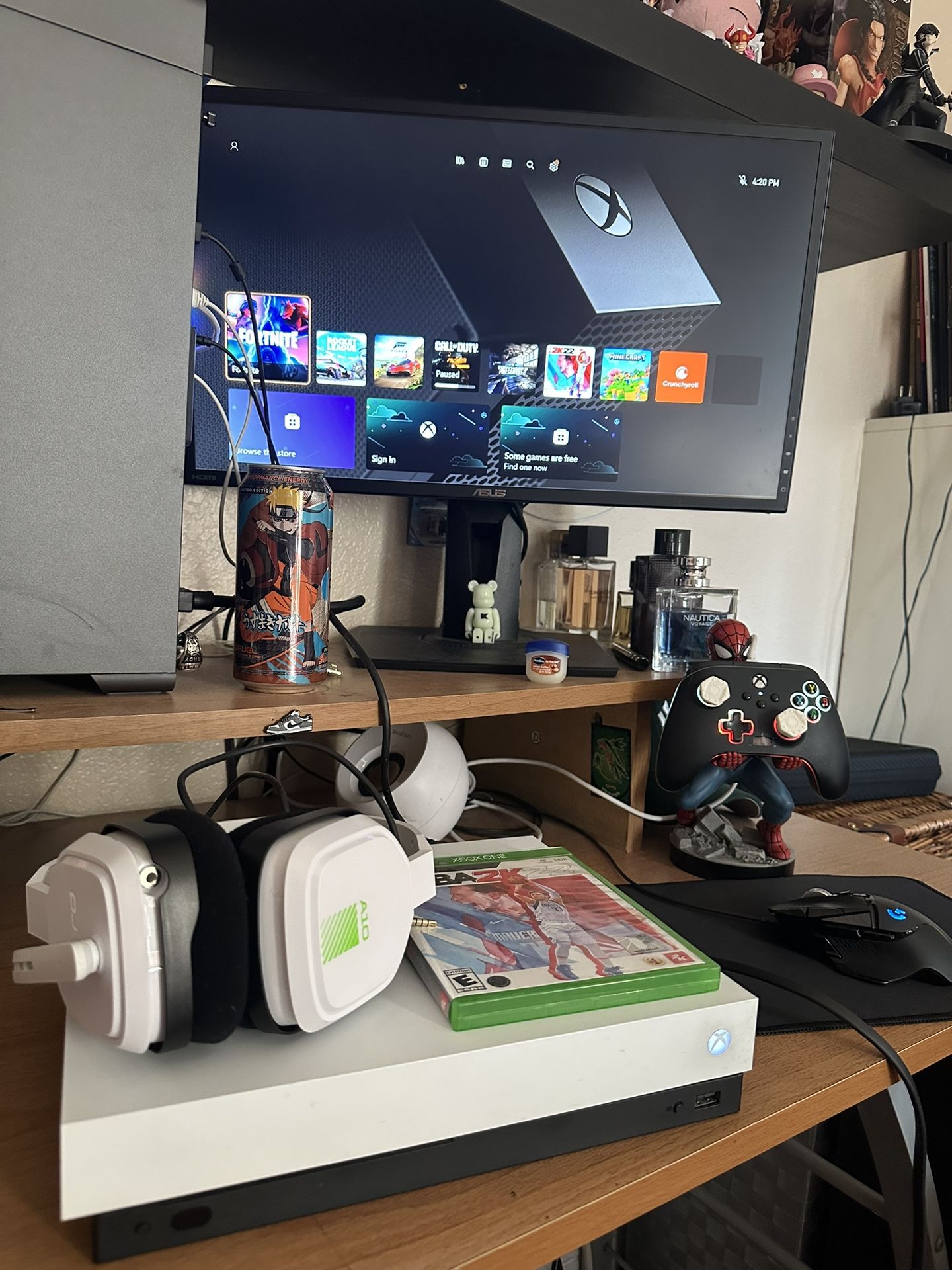 Xbox Series S And Asus VG245 monitor Etc.