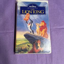 Rare Vhs Lion King Original In Great Condition