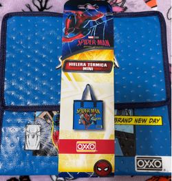 OXXO Mini Spider-Man lunch bag tote