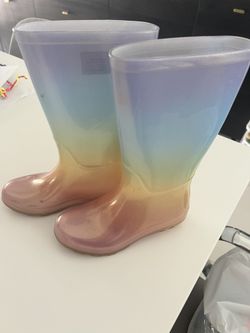 Rain Boots From Target Cat & Jack Brand Size 13