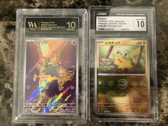 Pokemon Japanese Graded Slabs