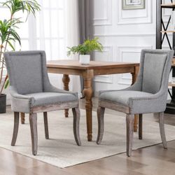 Luxury Style Side Chairs Set Of 2 NEW CHAIRS