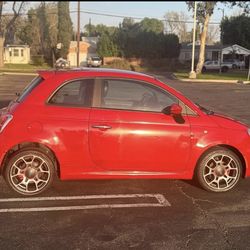 Fiat Sport 500 Red 2012 Used Car Good Condition