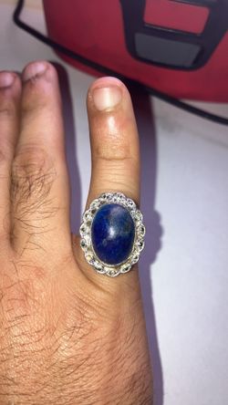 Sodalite Silver Ring 