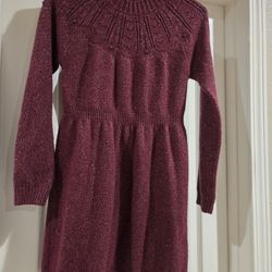 Cat&Jack holiday Sweater Dress 10/12