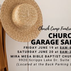 Church Garage Sale Friday And Saturday (6-19 - 6/20)