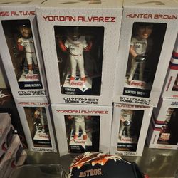 Houston Astros city connect bobblehead set