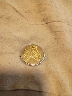 vintage Anson brass-tone money clip